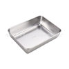 Customized Logo Manufacturer Wholesale Square Stainless Steel Square Plate Commercial Household Food Grade Tray Towel Tray Douyin