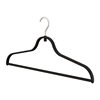 Thickened lightweight aluminum hook hanger new light luxury plastic seamless non-slip clothing store wardrobe student drying rack