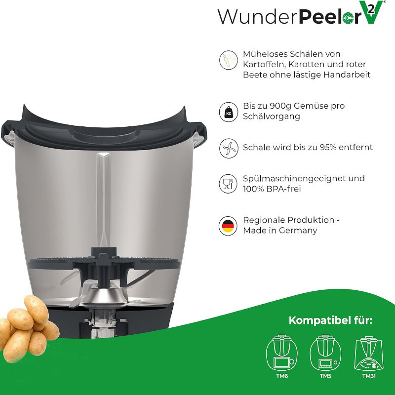 Xiaomei machine accessories rotating potato peeler beauty products suitable for TM5TM6TM31