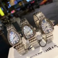 White steel silver butter surface with diamonds