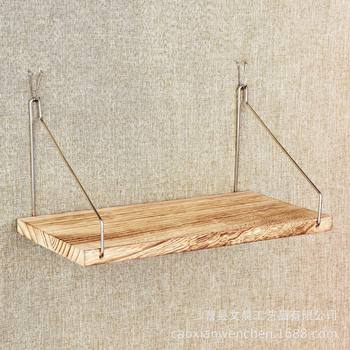 Riya Explosions Wall Shelf Punch-Free Wall-Hanging One-Word Partition New Style Non-Trace Nail Bookshelf Minimalist