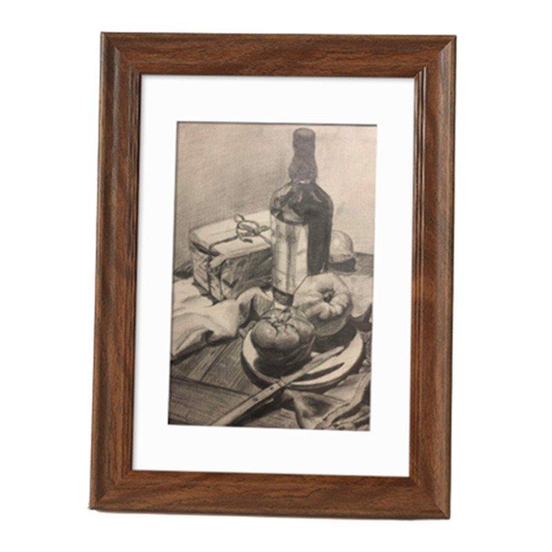 Photo frame wall-mounted a3A4 paper picture frame 4K 8K open watercolor sketch paper oil painting frame mounting 12-inch 16 frame