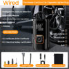 Vehicle-Mounted Air Pump, Multi-Functional Car Tire Pump, Charging and Pressure Measuring Equipment, Wireless Emergency Lighting Function