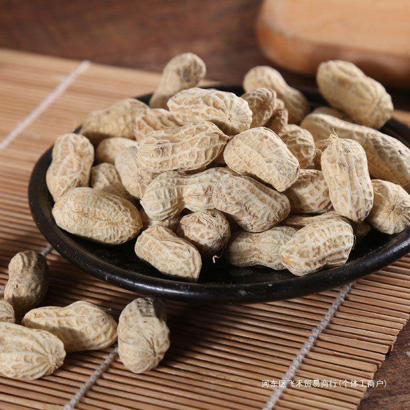 New Longyan Boiled Peanuts, Sun-Dried, Salted, Boiled, Salty, Dry, Roasted Snacks, Nuts, Purple Peanuts Wholesale