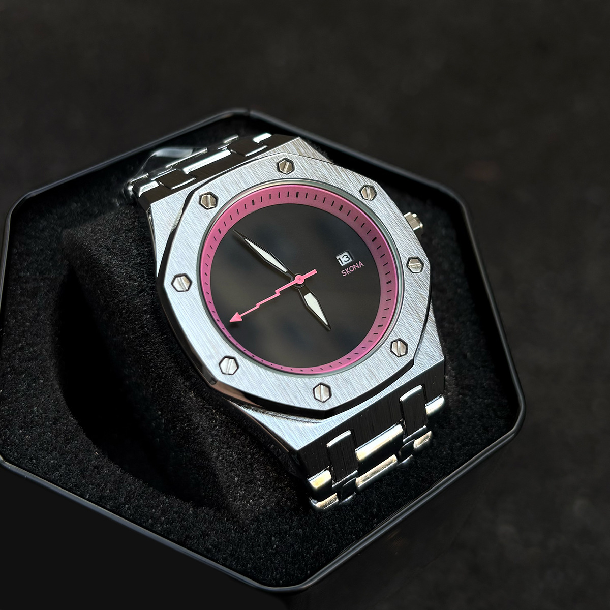 Fashion watches women's hot foreign trade explosions calendar waterproof ins student niche 23 O1CN01a5Yjg31PLRTWk0pzQ !!2218131131824 0 cib