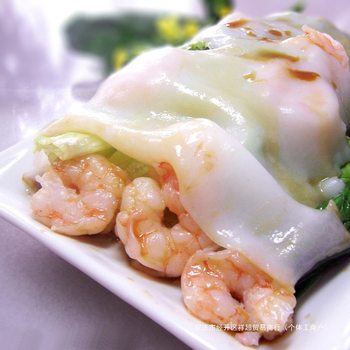 Shrimp Rice Rolls Quick-Frozen Semi-Finished Snacks Cantonese-Style Hong Kong-Style Dim Sum Guangzhou Morning Tea Steamed Rice Rolls Breakfast Hotel Commercial