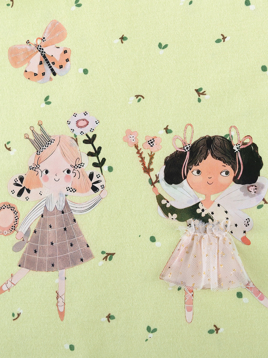 Girls' Dress, New Summer Kids' Dress, Cute Cartoon Stylish Kids' Skirt