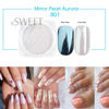 Cross-Border Hot Style Manicure Aurora Pink Fairy Sunglasses Polarized Powder Moonstone Mirror Shell Powder Nail Glitter Jewelry