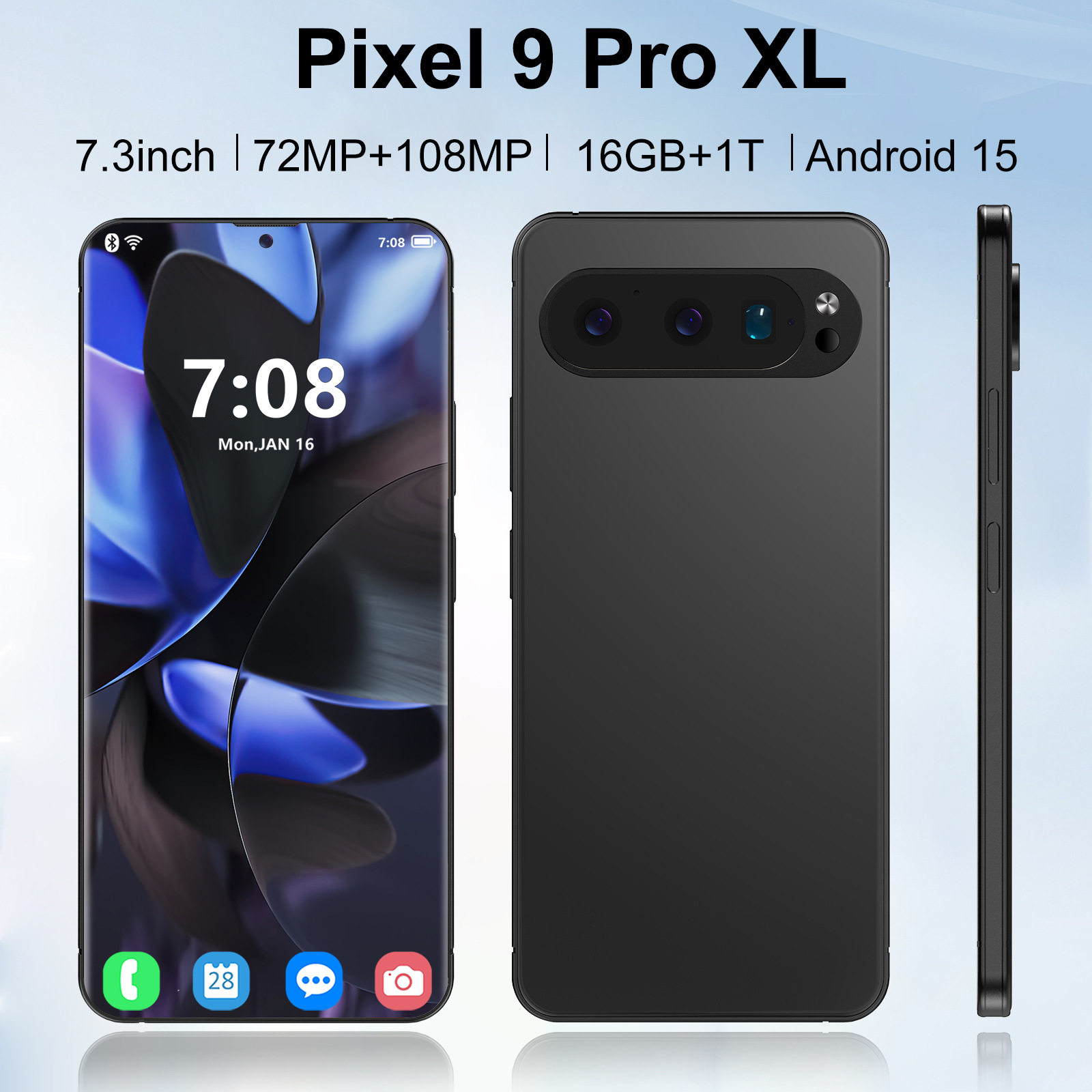 跨境PIXEL 9 PRO XL安卓智能5G手机16+1T高清大屏手机源头工厂价