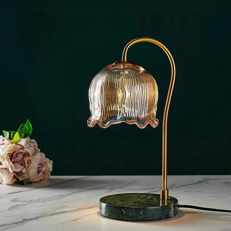 Aromatherapy Wax Lamp Ins Lily of the Valley Candle Lamp Can Be Timed Table Lamp Bedroom Fragrance Lamp Birthday Gift Bedside Table