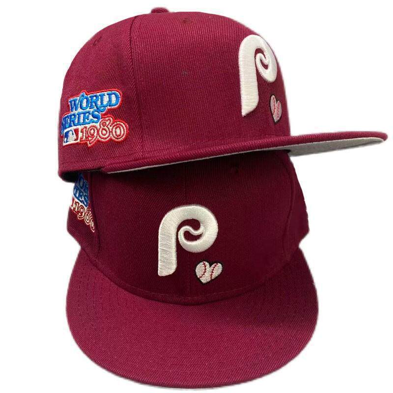 Cross-border peaked cap men's and women's baseball fully closed baseball cap men's flat brim cap non-adjustable number cap embroidery cap