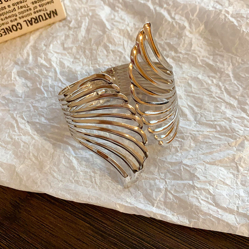 欧美跨境简约时尚手镯臂环小众冷淡风气质手环高级感百搭手饰批发