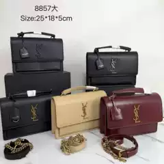 Birthday Gift Genuine Leather Yang Shulin Bag for Women 2024 New Summer Fashion High-End Chain Shoulder Crossbody Bag