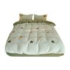 Magic Forest | in Healing Cream Green Thickened Milk Velvet Four-Piece Winter Coral Velvet Falevelvet Bed Fit