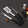 Amazon Stainless Steel Barbecue Tool Set Home Outdoor Barbecue Tool Combination High Temperature Resistant Multifunctional Grill