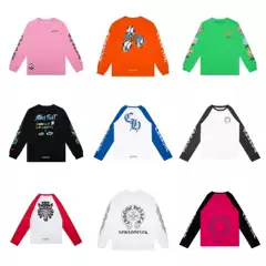 Chrome hearts T-shirt Raglan Baseball Tee