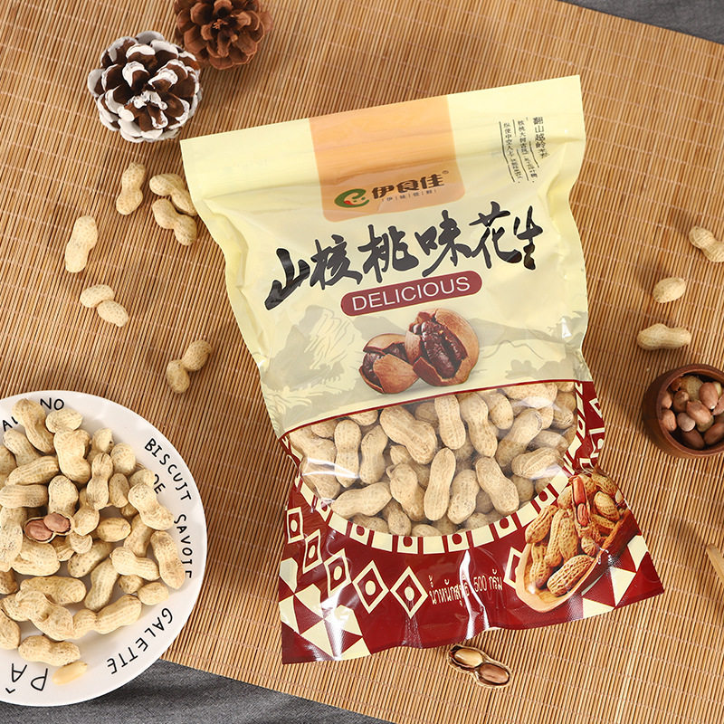 Yishijiashan walnut peanut full box of 10 Jin leisure snacks nostalgic snacks wine dish peanut mixed wholesale