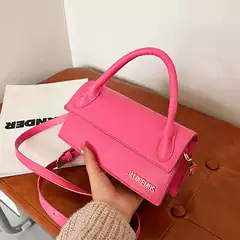 Niche Design Bag for Women 2025 New Texture Simple Small Square Bag Handbag Versatile Fashion Single Shoulder Crossbody Bag