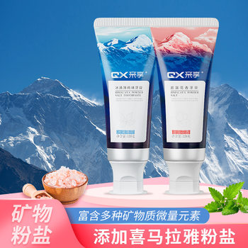 Pro-Himalayan Powder Salt Toothpaste 120g Clean Mouth Fresh Tone Mint Flower Flavor Wholesale