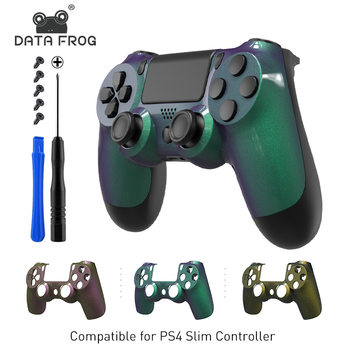 For PS4 slim handle modified shell JDM 040/050/055 personalized creative maintenance chameleon cover