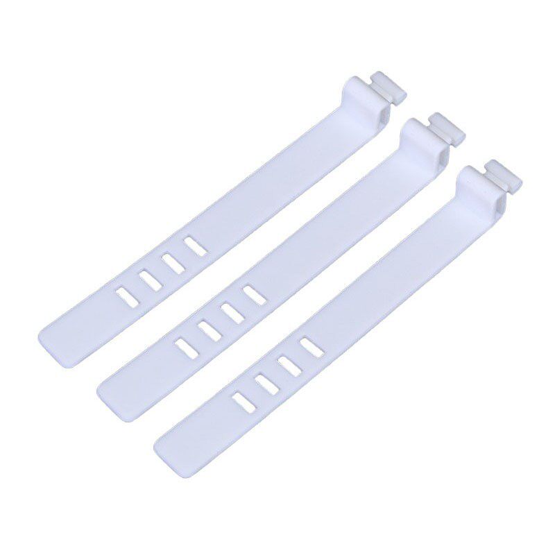 Spot Four-Hole Silicone Tie 95mm Data Cable Headphone Charging Cable Storage Cable Management Cable Harness Cable Winder