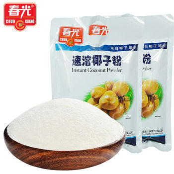 Hainan Specialty Chunguang Instant Coconut Powder 340G/Bag Instant Powder Prepared Drink Coconut Juice Independent Small Bag
