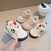 One Piece Drop-Shipping Autumn and Winter New Style Plus Cotton Baby Shoes Soft Sole Non-Slip Baby Toddler Shoes Children's Functional Shoes Sports Shoes