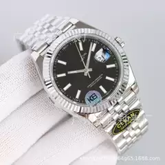 Cross-border factory direct foreign trade labor log watch series automatic machinery men's business steel belt waterproof luminous