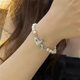 Western Queen Mother Vivian Classic Saturn Pearl Bracelet Women's Niche Design Light Luxury High-value Elegant Hand Jewelry