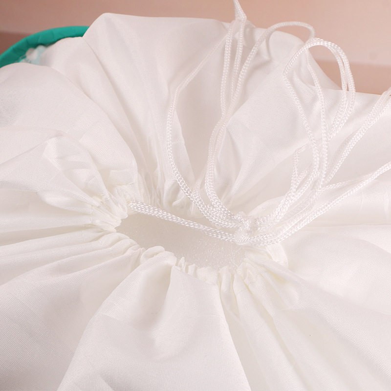 Home Miscellaneous Storage Basket Storage Box Storage Bag Storage Basket Large Capacity Drawstring Clothing Storage Bin Storage Artifact