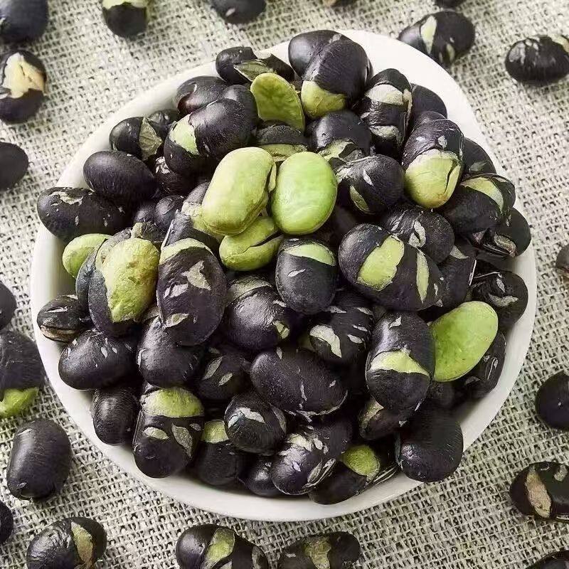 Salt fried black beans original net red food health nutrition fried nuts instant snacks snack whole box wholesale