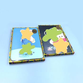 Cartoon flat leather IPADair5 TPU soft bottom 10.2 inch di color matepad 11 inch still color air6