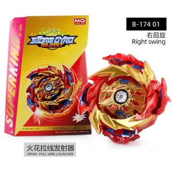 Burst Beyblade Toy King - Burst Battle Soul Beyblade Box Set with Dual String Launcher for Children, Available for Approval
