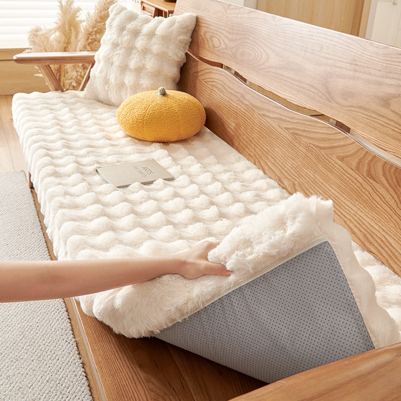 Four Seasons Thickeneded Sponge Seat Cushion Sofa Cushion 2025 New High Density Hardened Solid Wood Butt Cushion Free Shipping Wholesale