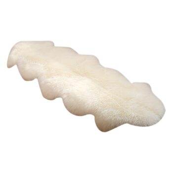 White Wool Carpet Living Room Bay Window Mat Bedroom Bedside Carpet Fur Integrated Goatskin Sofa Cushion Bedroom Floor Mat