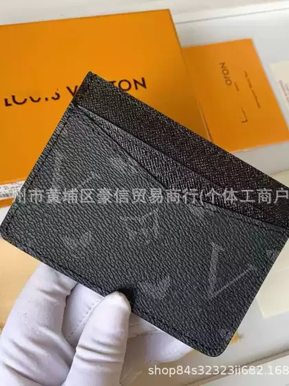 European and American Luxury Card Holder Big-Name Card Holder Ins Coin Purse Classic Multi-Card Slot Bank Card Holder Export New Color Matching
