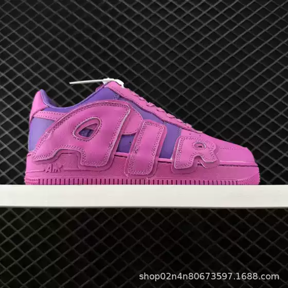 Foreign Trade Cross-Border Air Force One Men's and Women's Sneakers with Large Lettering, Pippen Collaboration Casual Shoes, Versatile Trendy Sports Shoes
