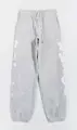 Trousers-beluga/light gray star