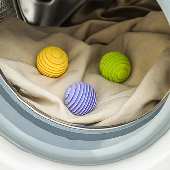 Household Laundry Ball Decontamination and Anti-Tangle Artifact Drum Washing Machine Prevents Clothes from Knotting Magic Cleaning and Care Ball