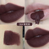 Dark style dark brown black purple pseudo plain light European and American atmosphere matte lip glaze white student party cheap