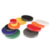 In stock back-to-back hand-tearing double-sided self-adhesive buckle with Velcro cable storage tape color cutting
