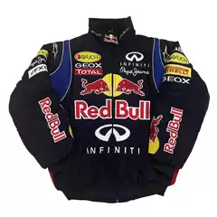 F1 Racing Suit Embroidered Racing Suit Cycling Suit Motorcycle Suit Embroidered Casual Long-Sleeved Red Bull Red Bull Racing Suit