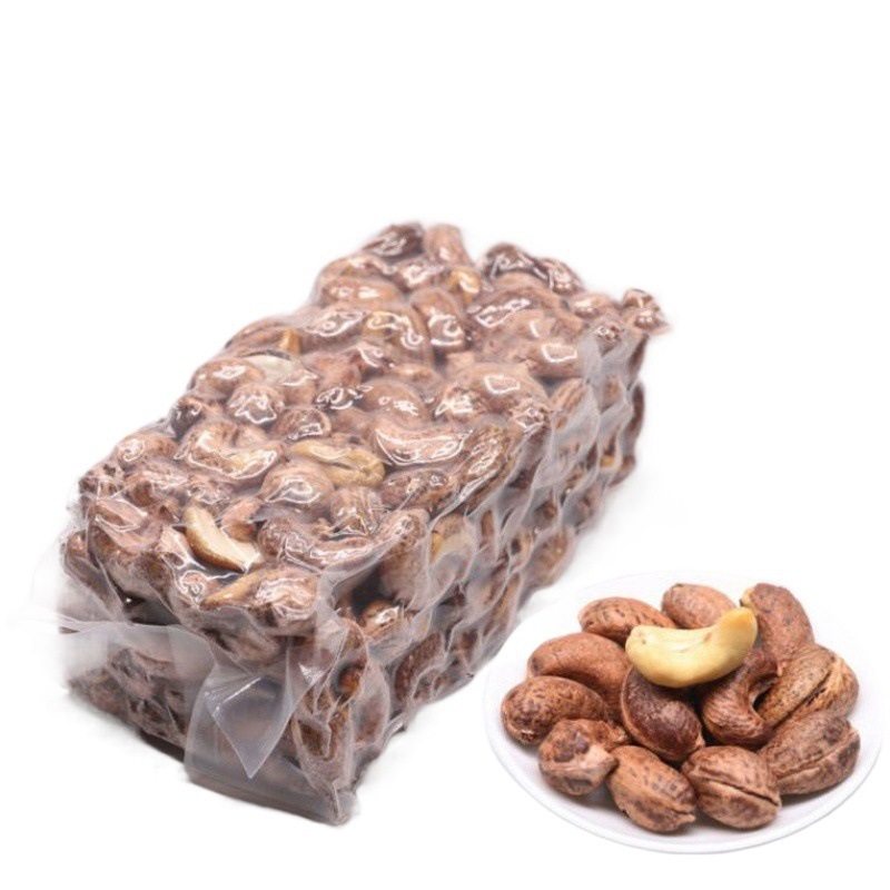 New Vietnamese Vacuum Salt-Baked Cashew Nuts with Skin, Charcoal Roasted Cashew Nuts 150g Cashew Nuts 500g Wholesale Nuts