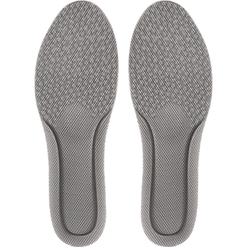 Feeling of stepping on excrement insoles sports insoles stand for a long time not tired deodorant sweat-absorbent high elastic insoles men's antibacterial sweat-absorbent insoles