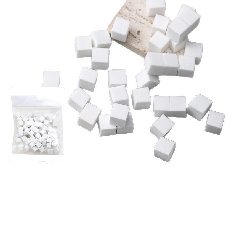 Nail Art Sponge Cubes for Applying Blush, Beef Cubes, Fine and Non-Shedding, Nail Art Tool Set