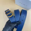 Lychee Grain Blue + CD Gold Buckle