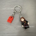 Hermione + red building blocks