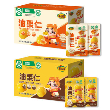Chestnut Honey Original Flavor Sweet and Soft Ready-To-Eat Chestnut Popular Snack Green Food