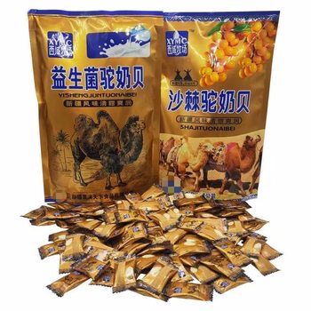 Mushroom camel milk shell 158g Xinjiang specialty Western ranch sea buckthorn camel milk slices dry snack Milk shell