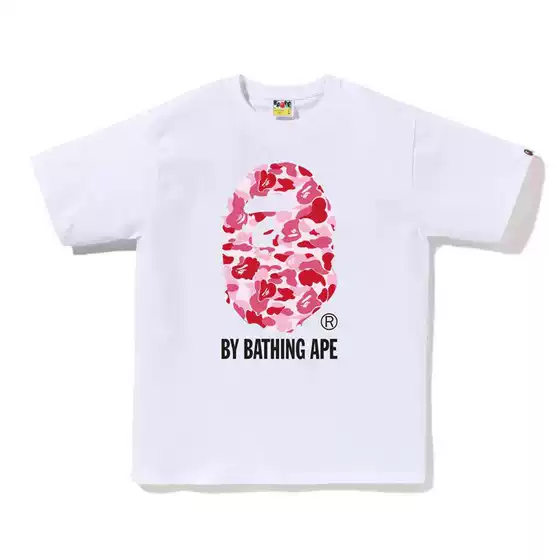 Cross-Border Wholesale of Trendy Brand Bape Ape Head Short-Sleeve Shark Top T-Shirts, 240g Half-Sleeve